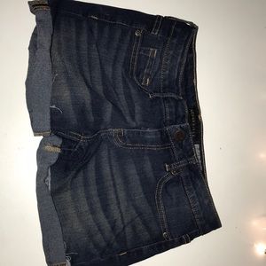 denim shorts from Aeropostale